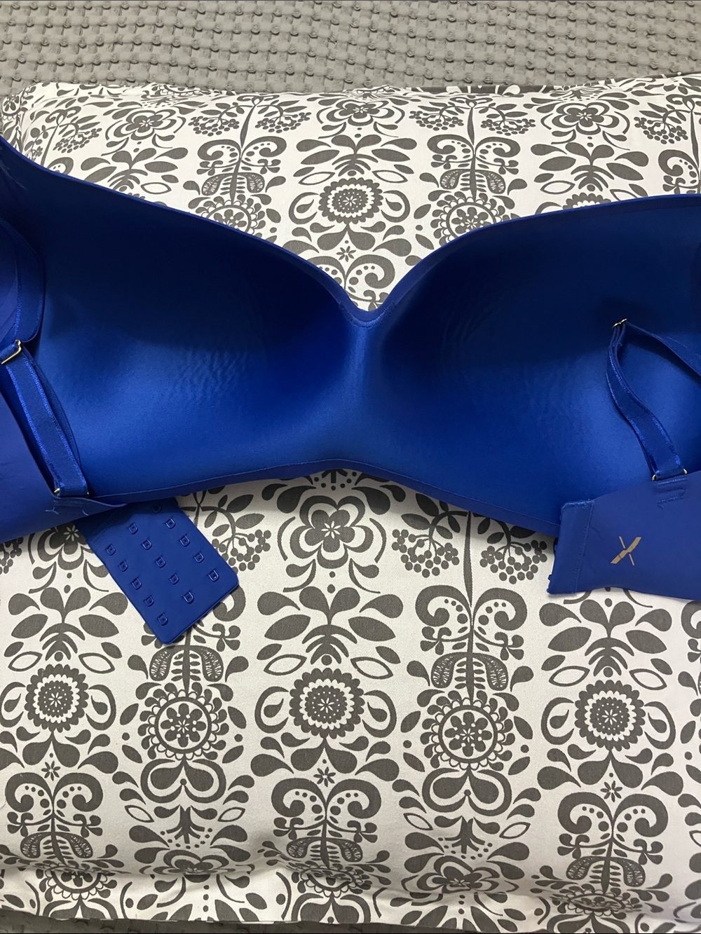Knix Wingwoman Contour Bra Sz 8 in Cobalt Blue - Picture 4 of 6